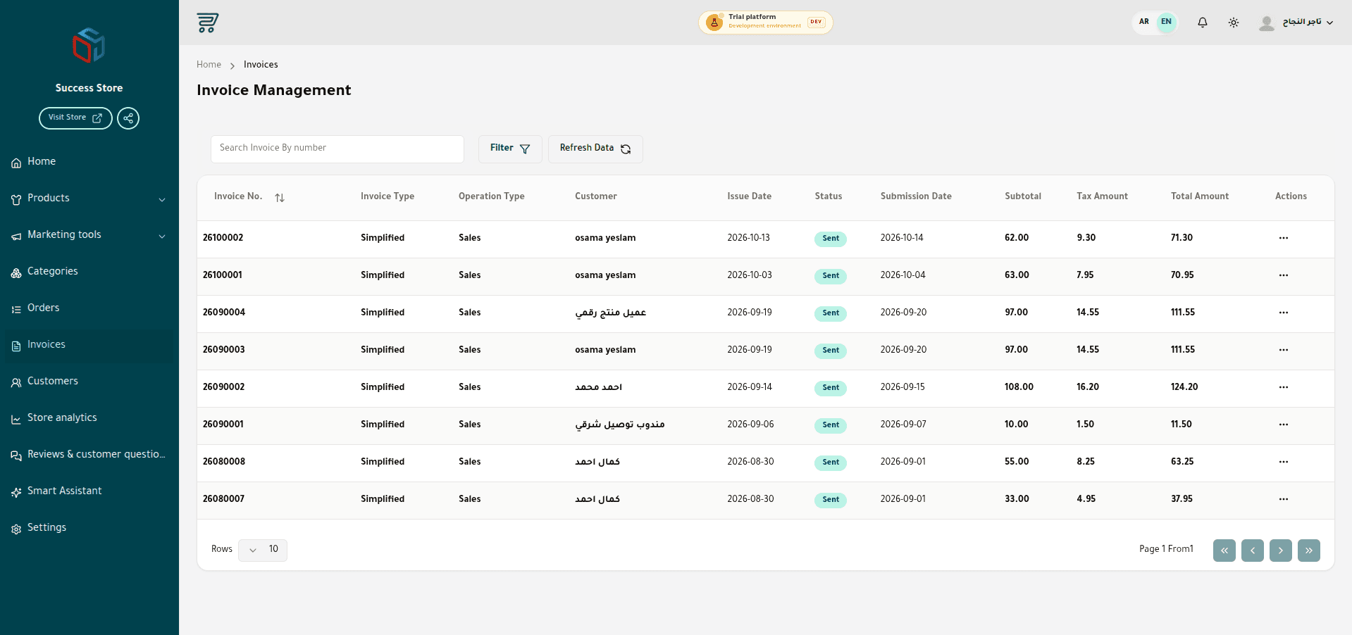 Rawaj supplied project screenshot 3